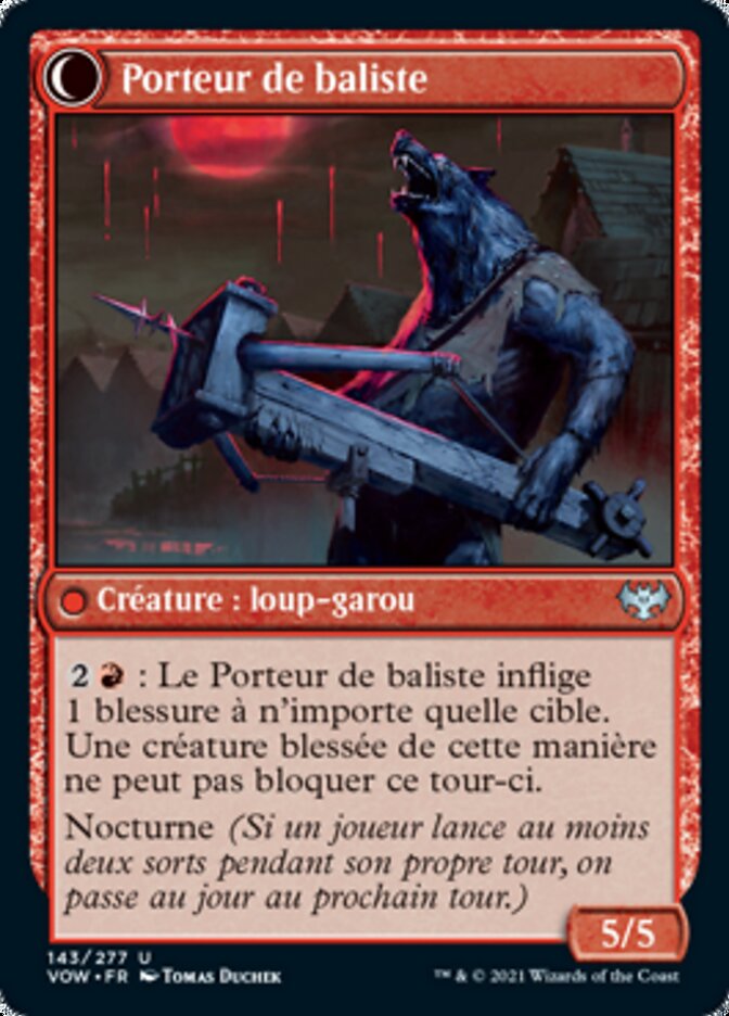 Gardien de baliste