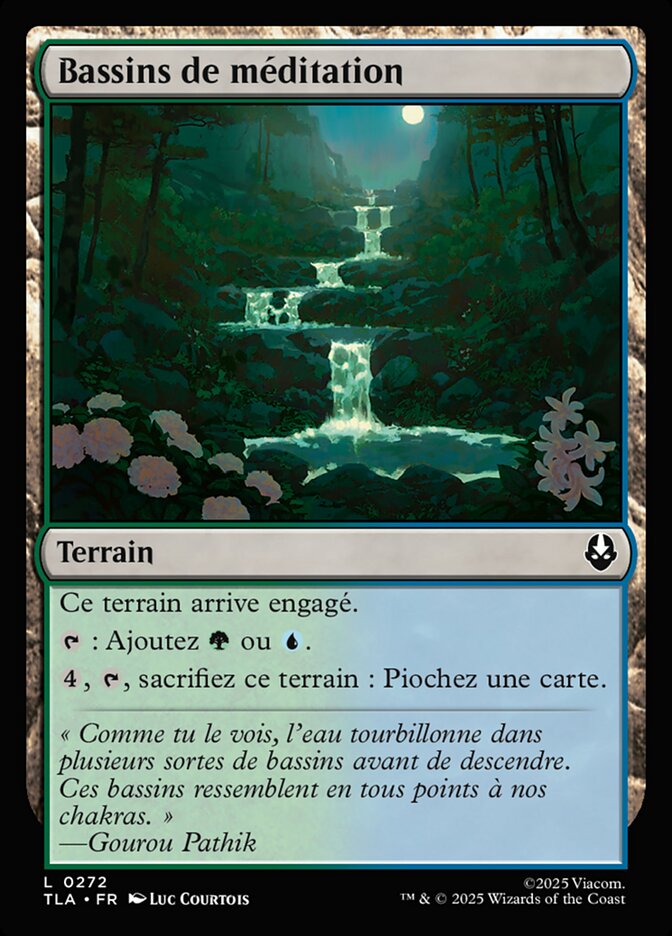 Bassins de méditation