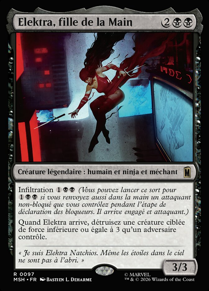 Elektra, fille de la Main