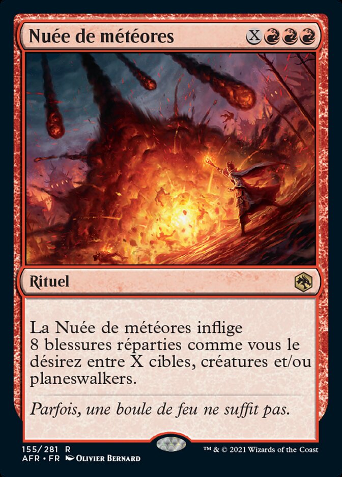Nuée de météores