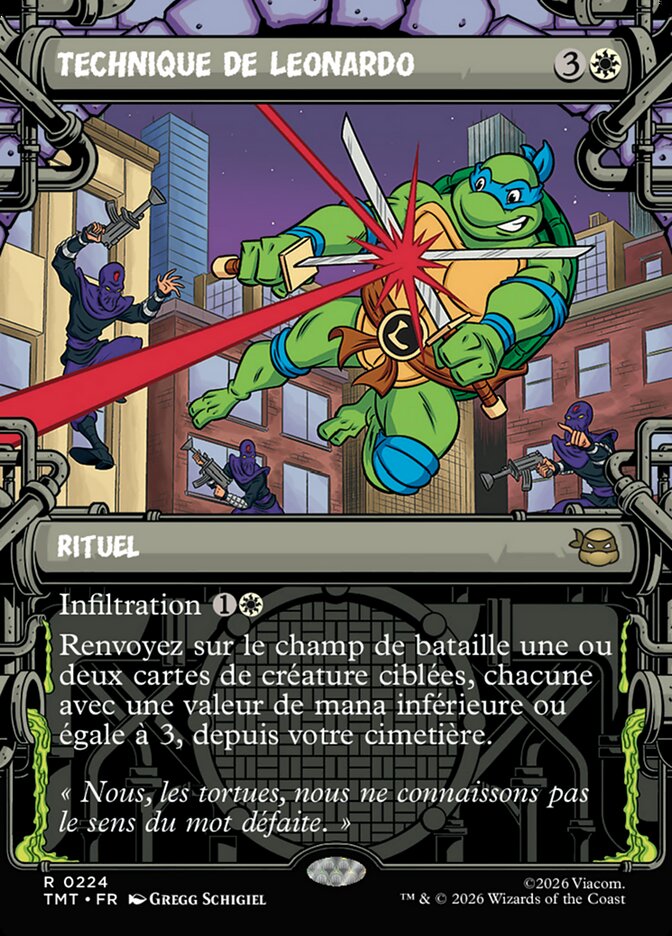 Technique de Leonardo