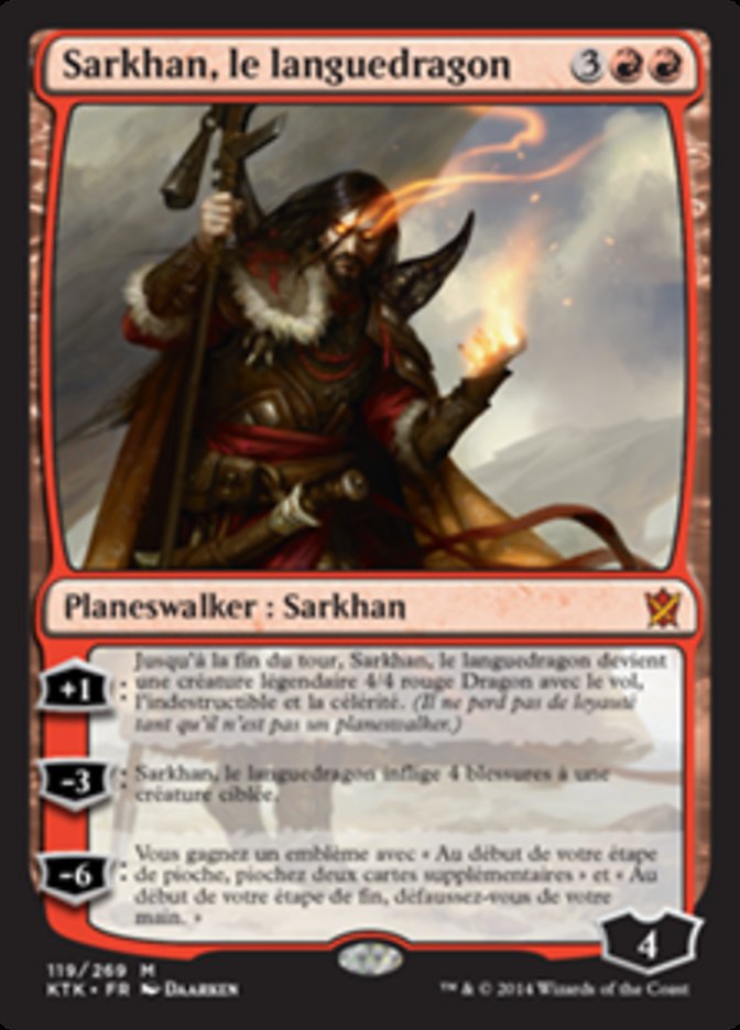 Sarkhan, le languedragon