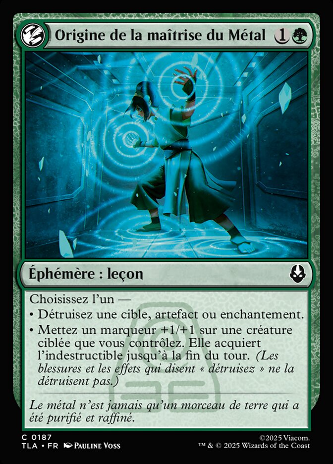 Origine de la maîtrise du Métal
