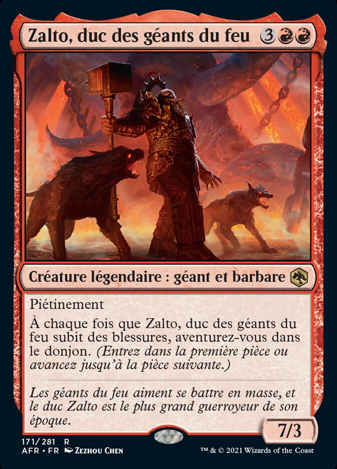 Zalto, duc des géants du feu