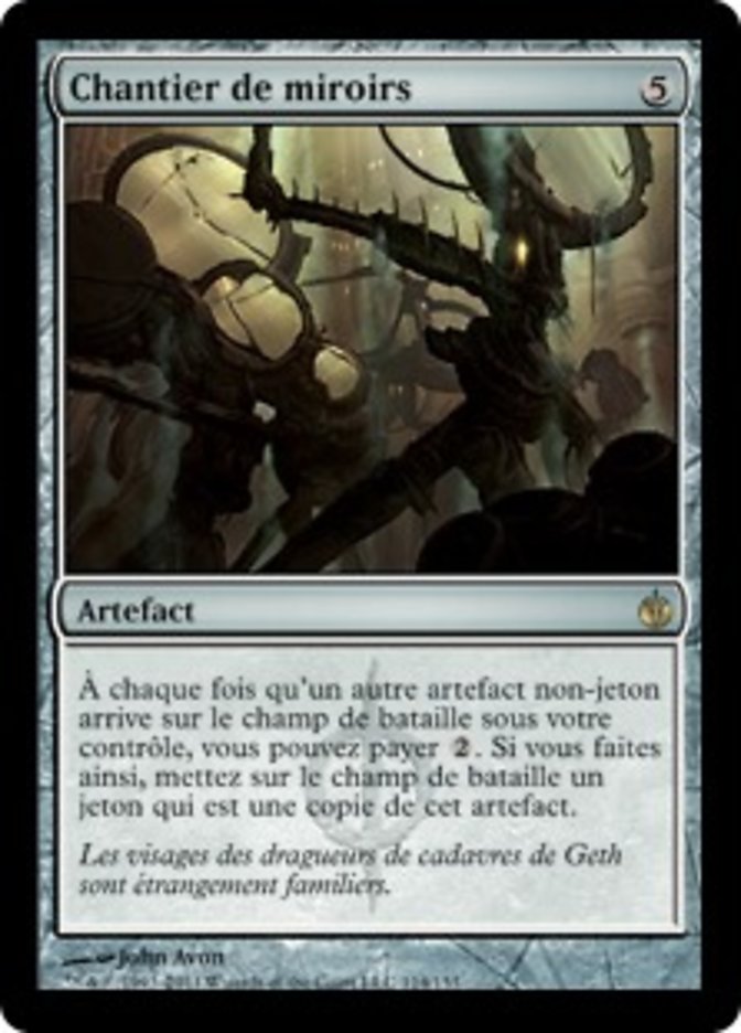 Chantier de miroirs