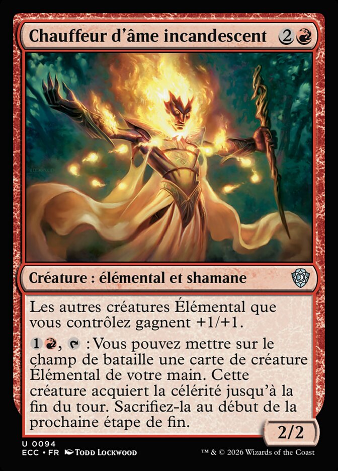 Chauffeur d'âme incandescent