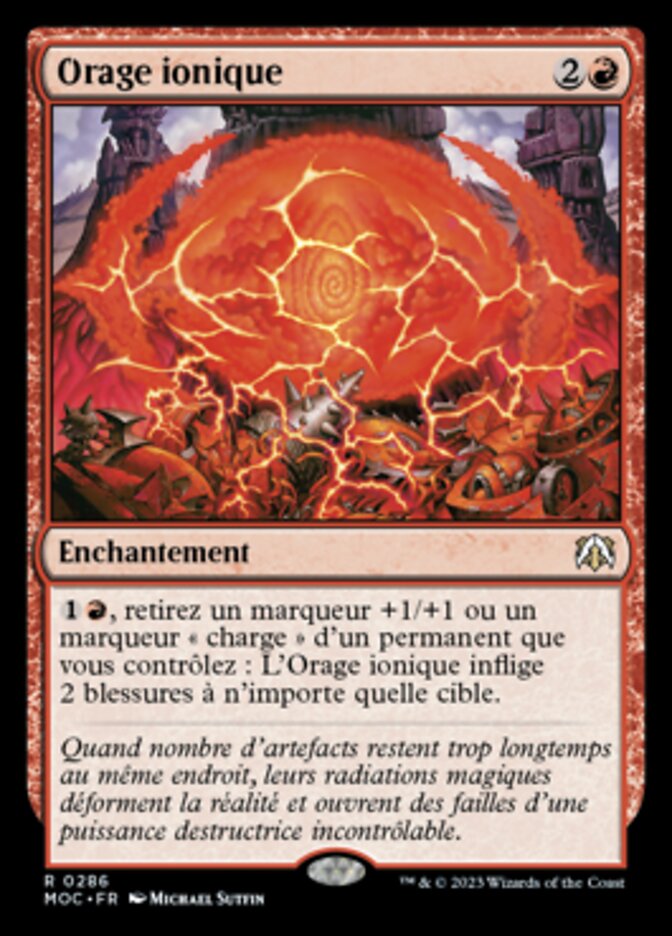 Orage ionique