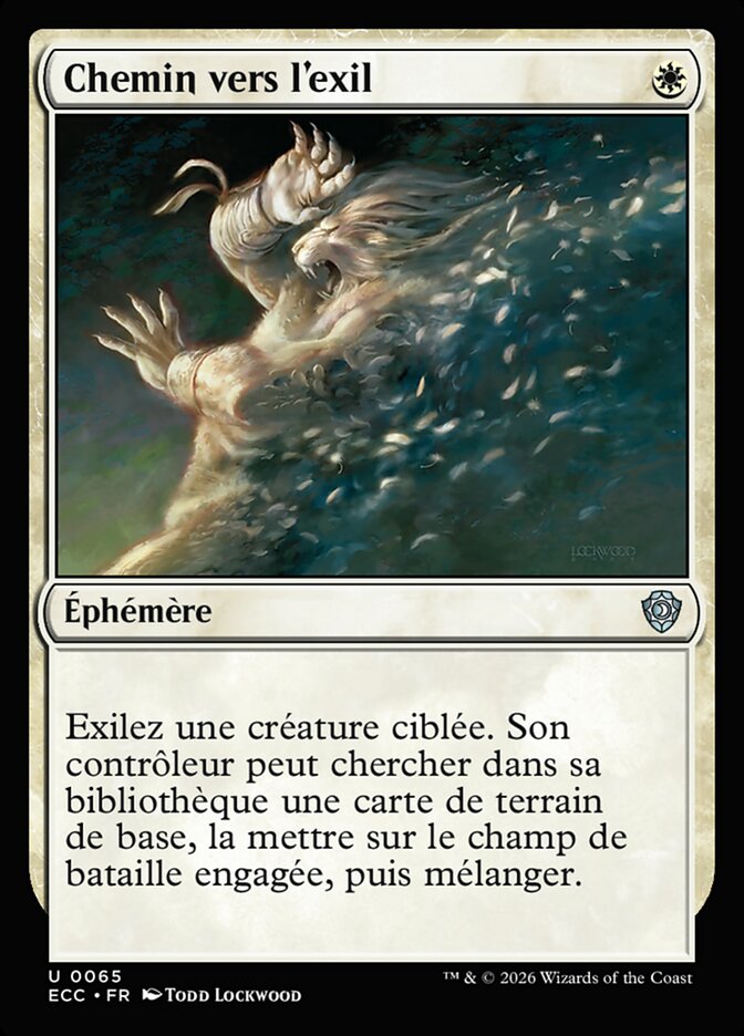 Chemin vers l'exil