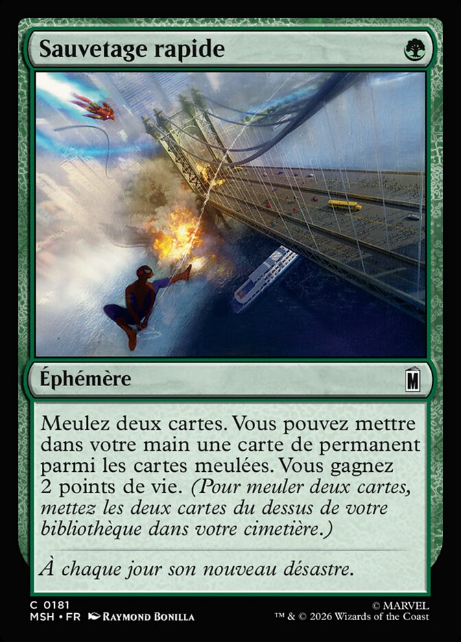 Sauvetage rapide