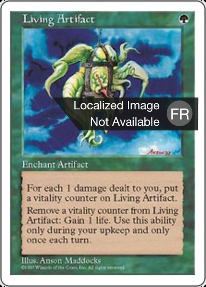 Artefact vivant
