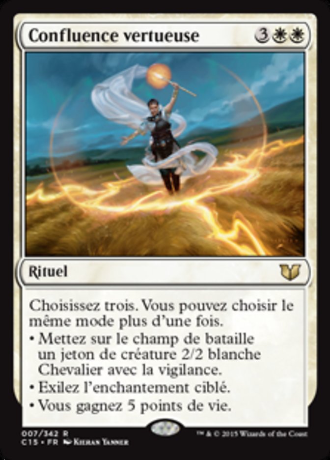 Confluence vertueuse