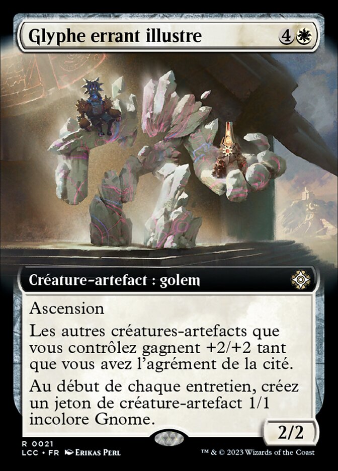 Glyphe errant illustre