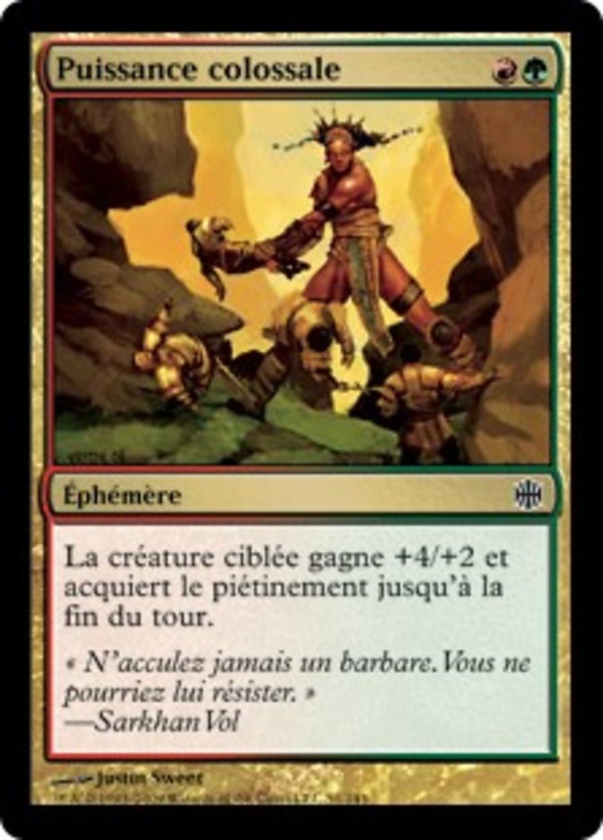 Puissance colossale