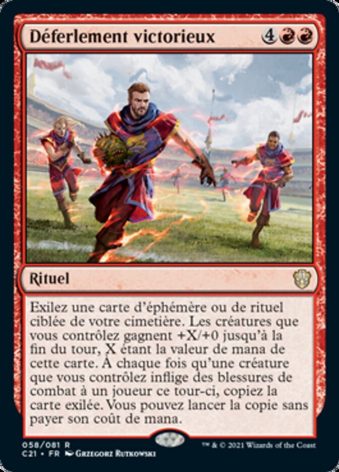 Déferlement victorieux