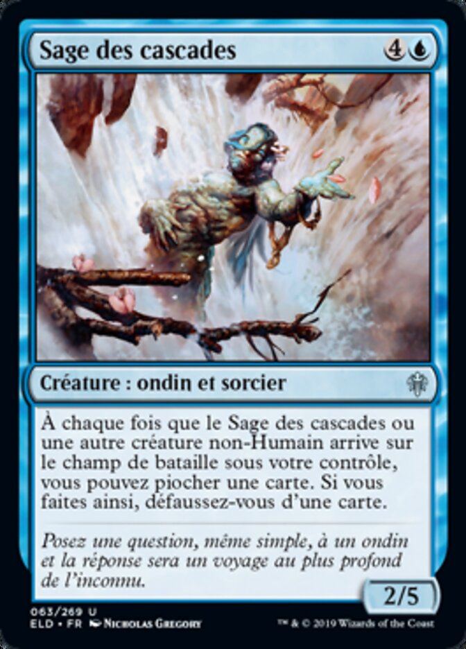 Sage des cascades