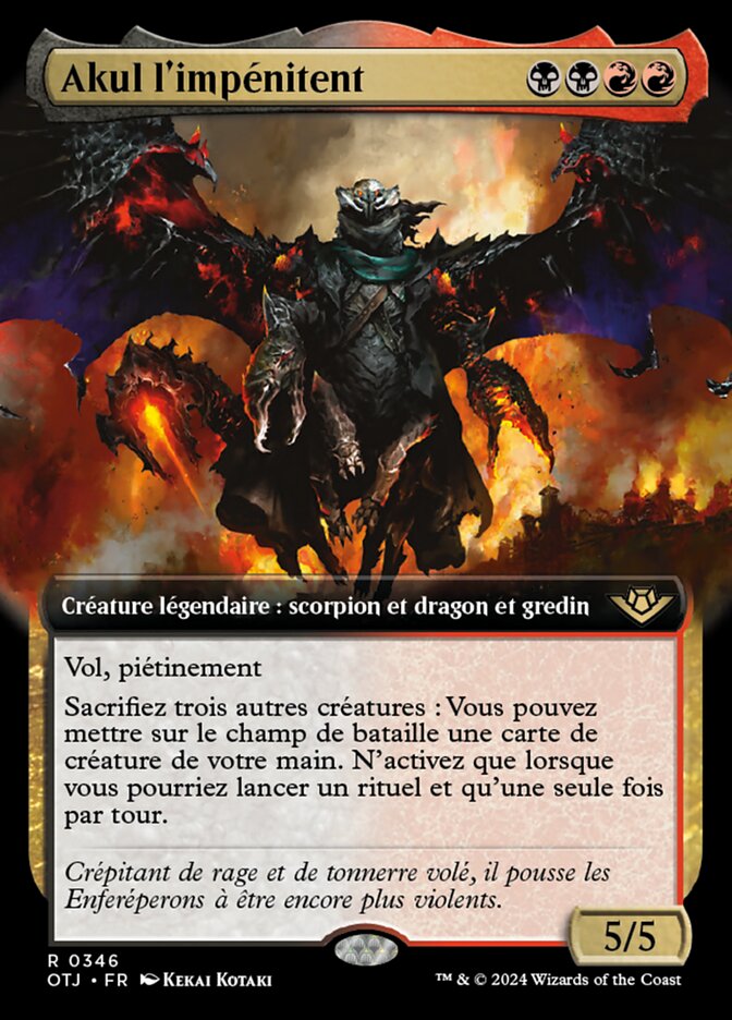 Akul l'impénitent