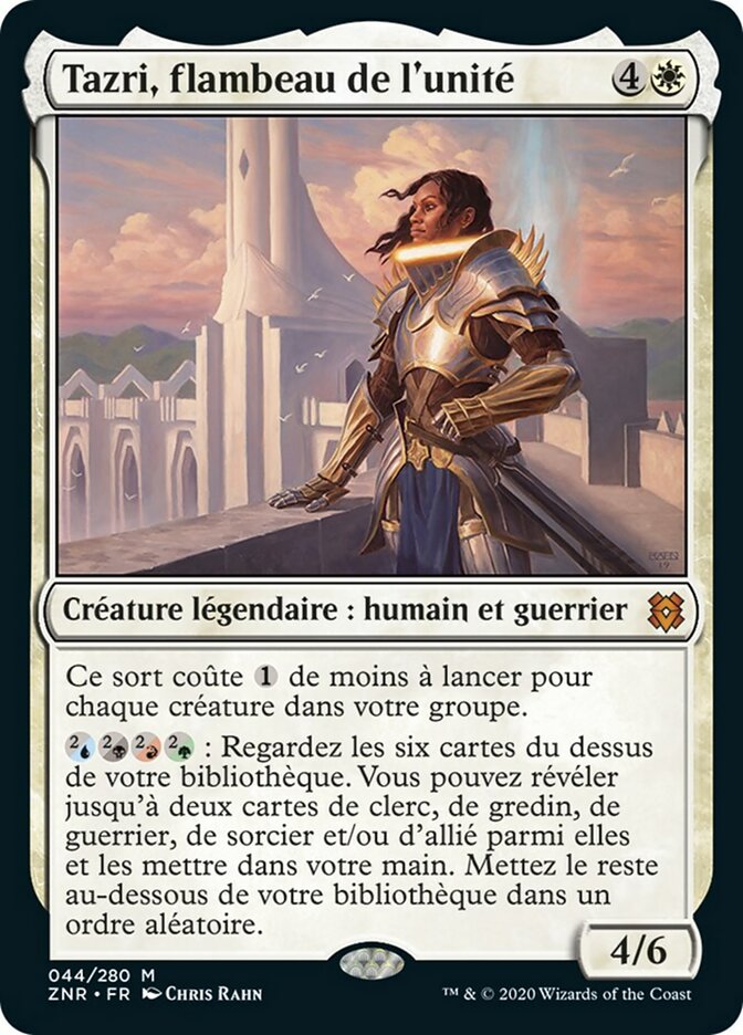 Tazri, flambeau de l'unité