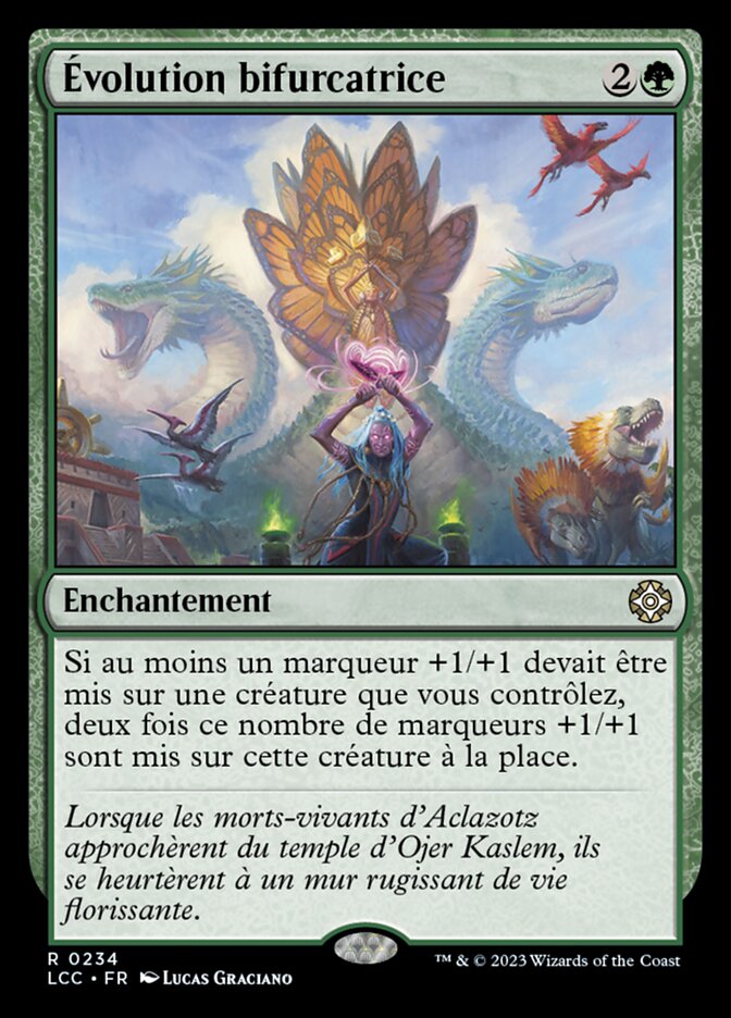 Évolution bifurcatrice