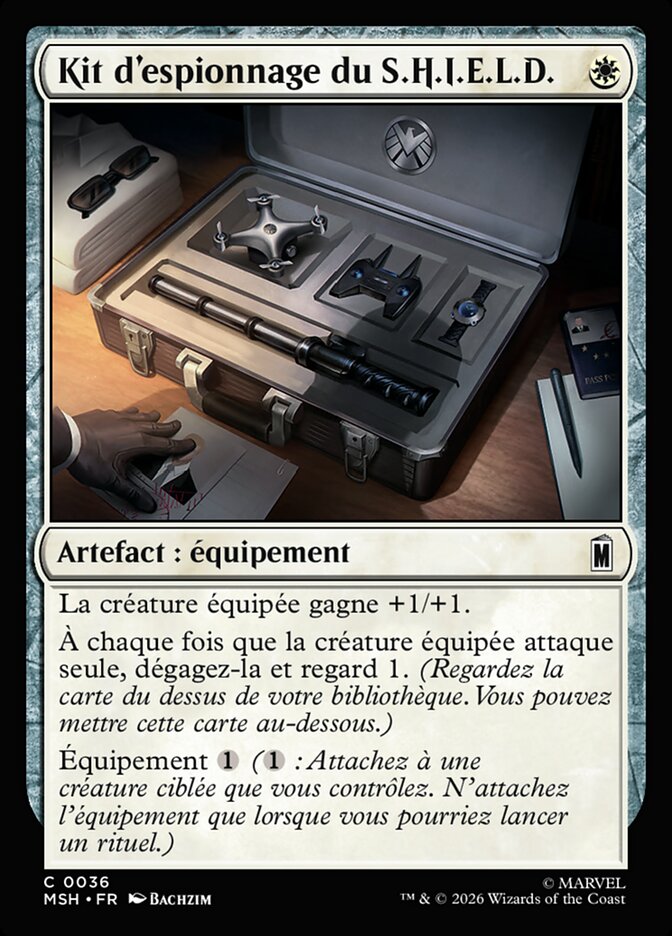 Kit d'espionnage du S.H.I.E.L.D.