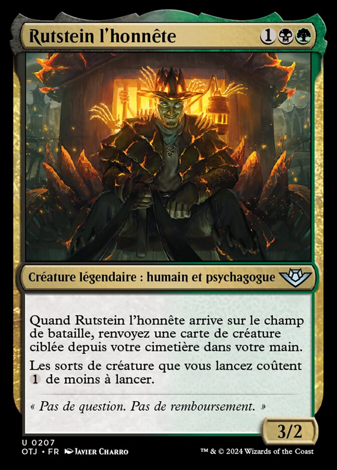Rutstein l'honnête