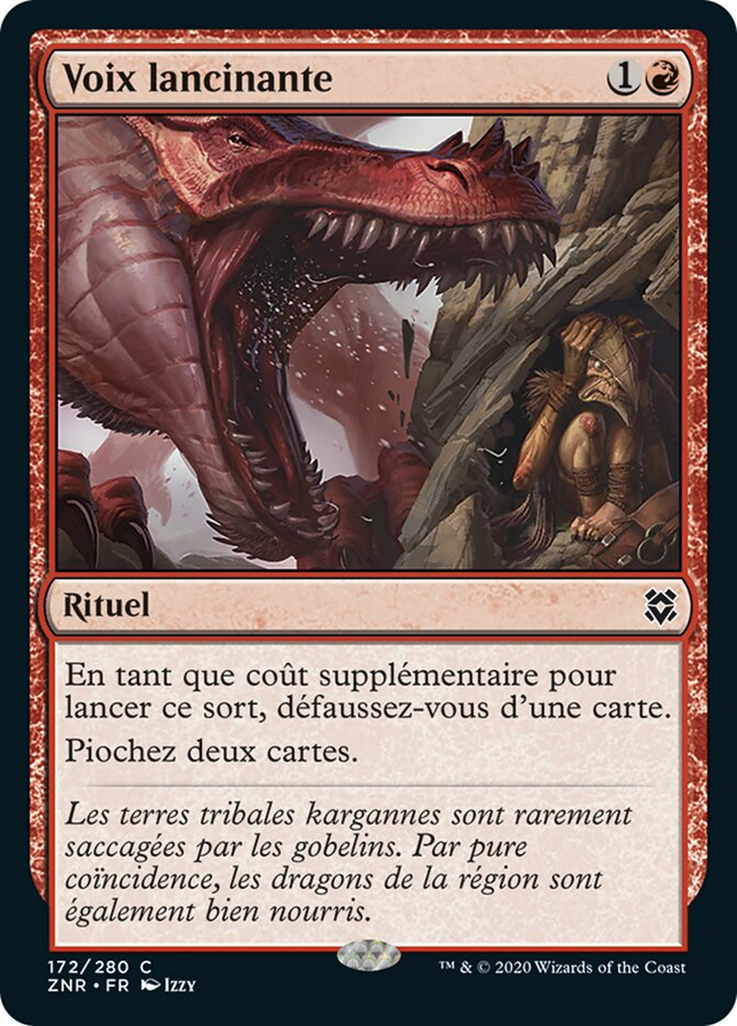Voix lancinante