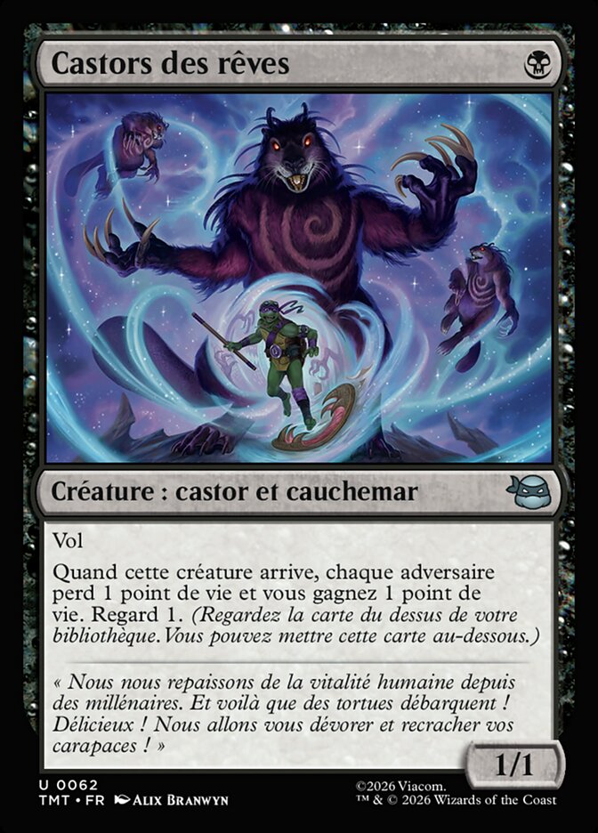 Castors des rêves