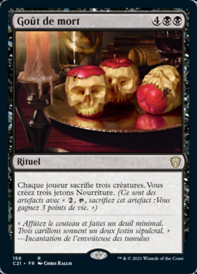 Goût de mort
