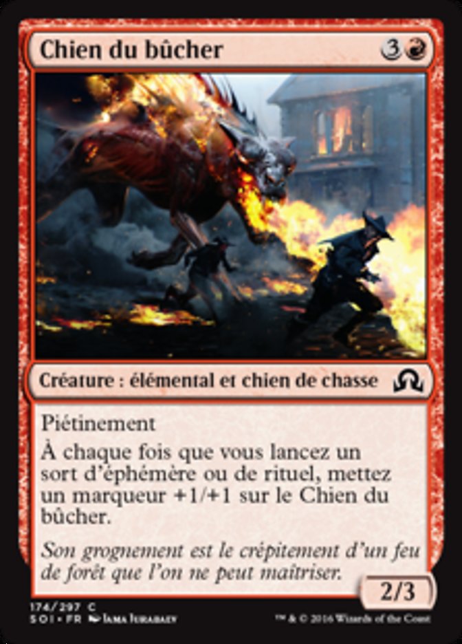Chien du bûcher