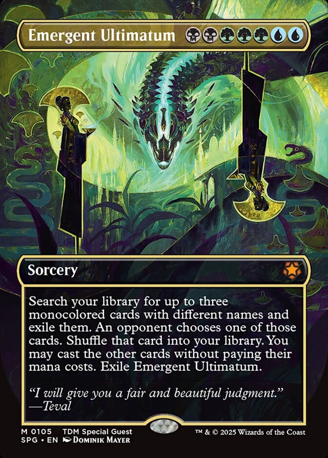 Emergent Ultimatum