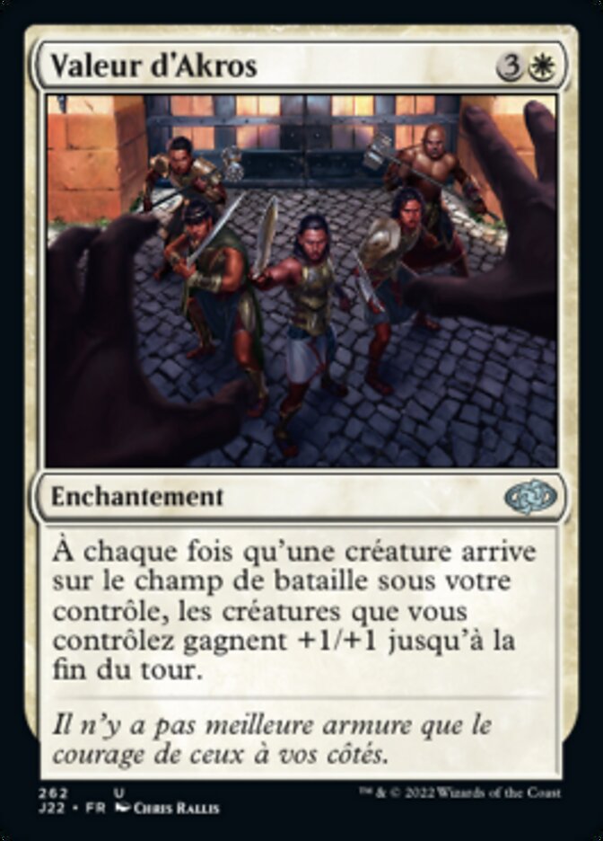 Valeur d'Akros