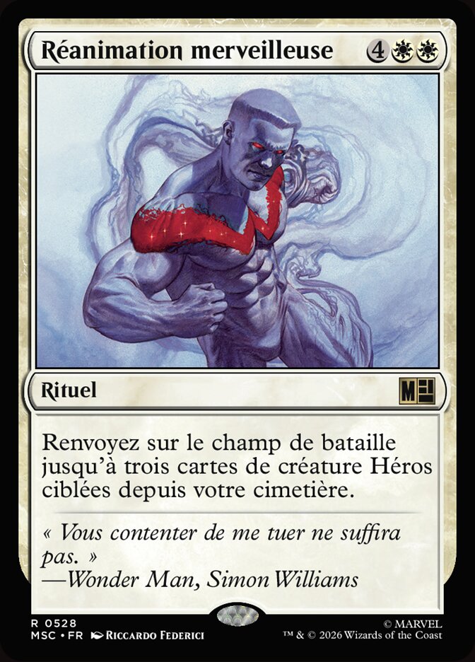 Réanimation merveilleuse
