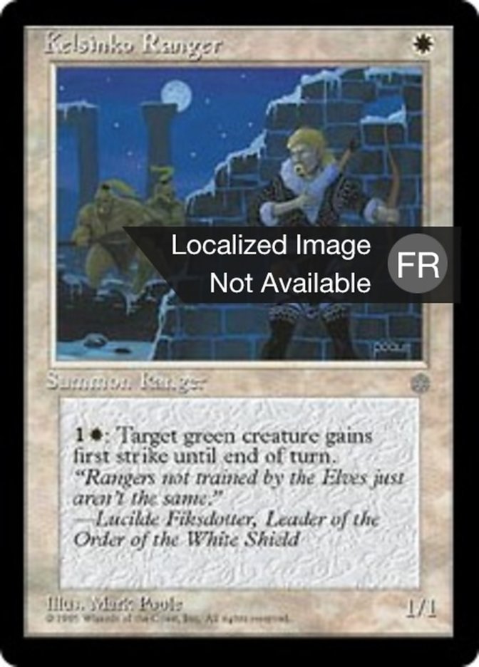 Ranger kelsinkois