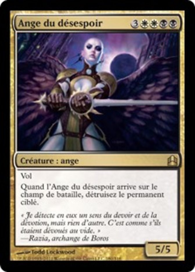 Ange du désespoir