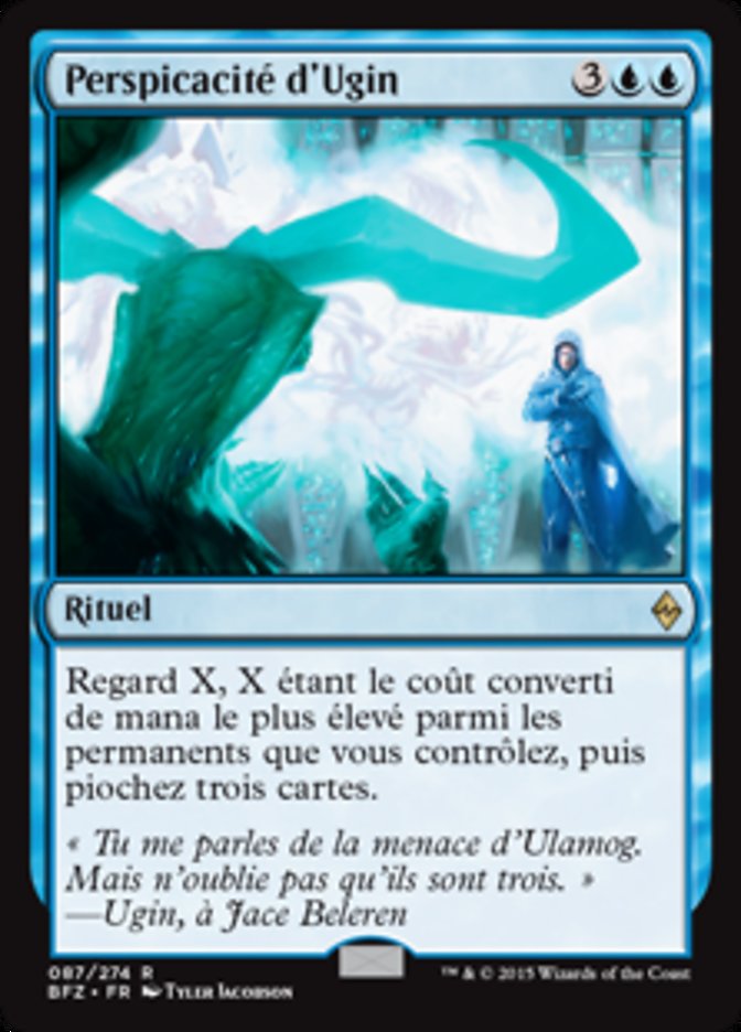 Perspicacité d'Ugin