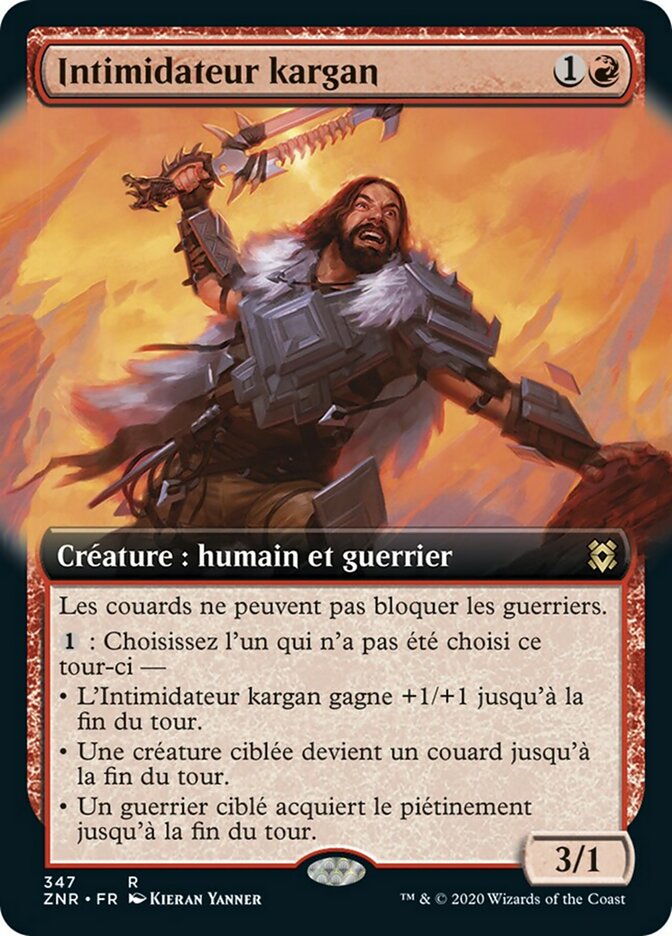 Intimidateur kargan