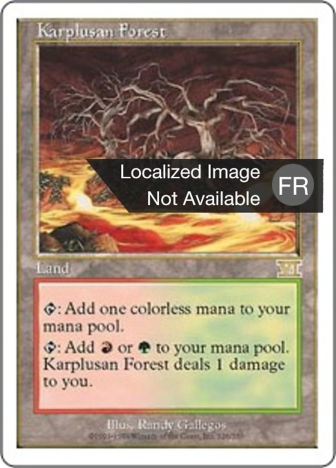 Forêt de Karpluse