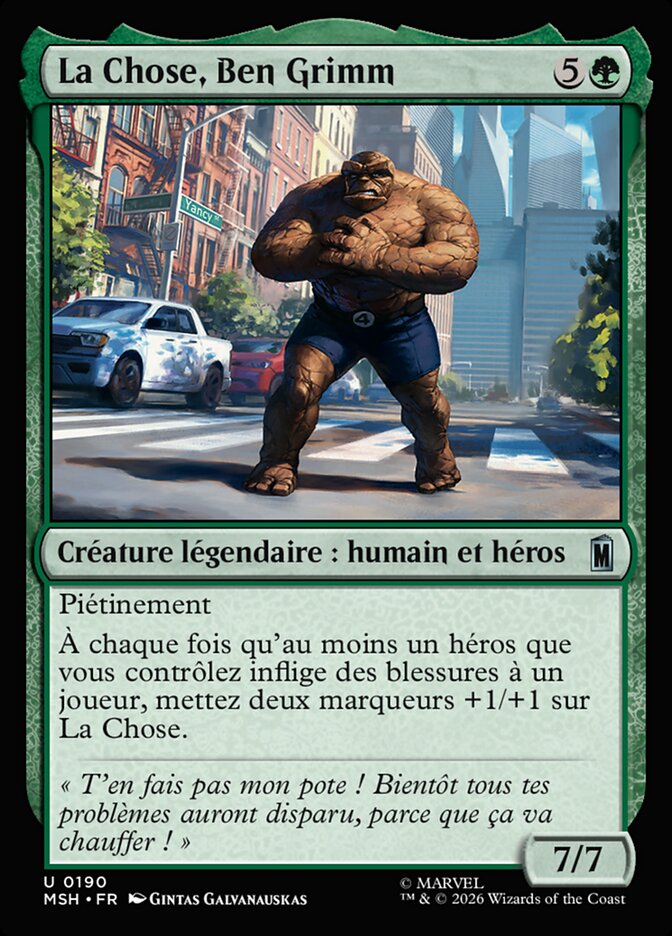 La Chose, Ben Grimm