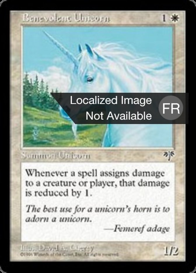 Licorne bienveillante