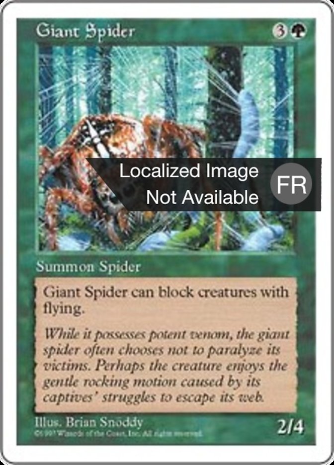 Araignée géante