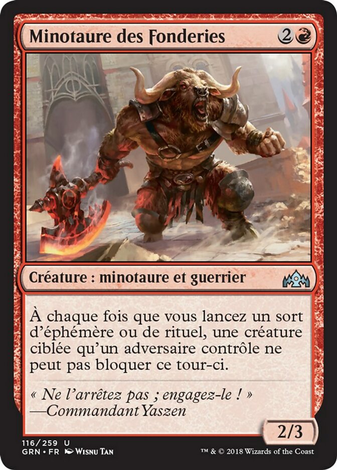 Minotaure des Fonderies