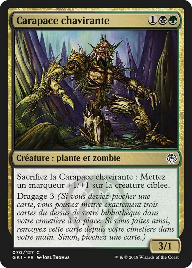 Carapace chavirante
