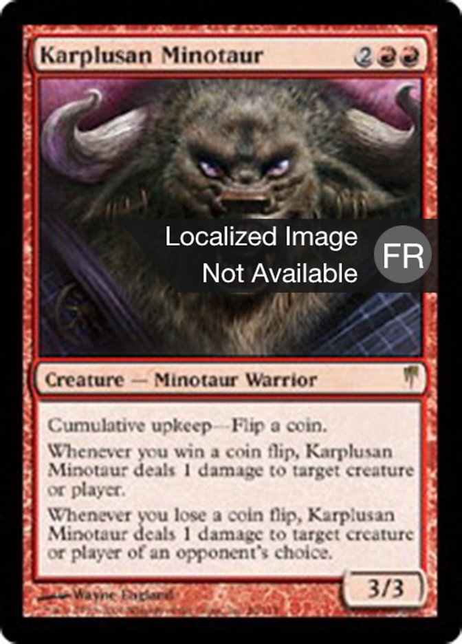 Minotaure karpluséan