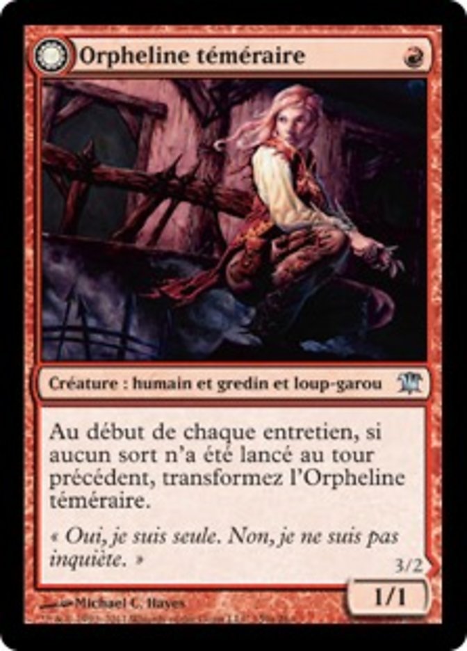 Orpheline téméraire