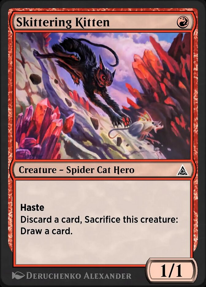 Skittering Kitten