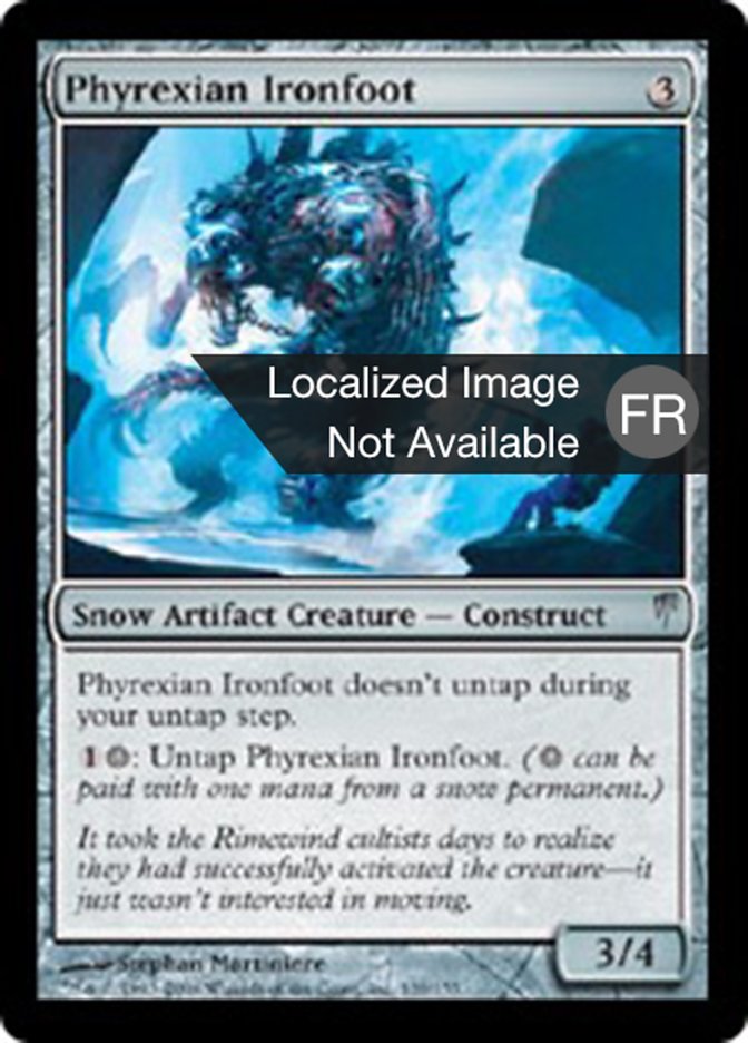 Piédefer phyrexian