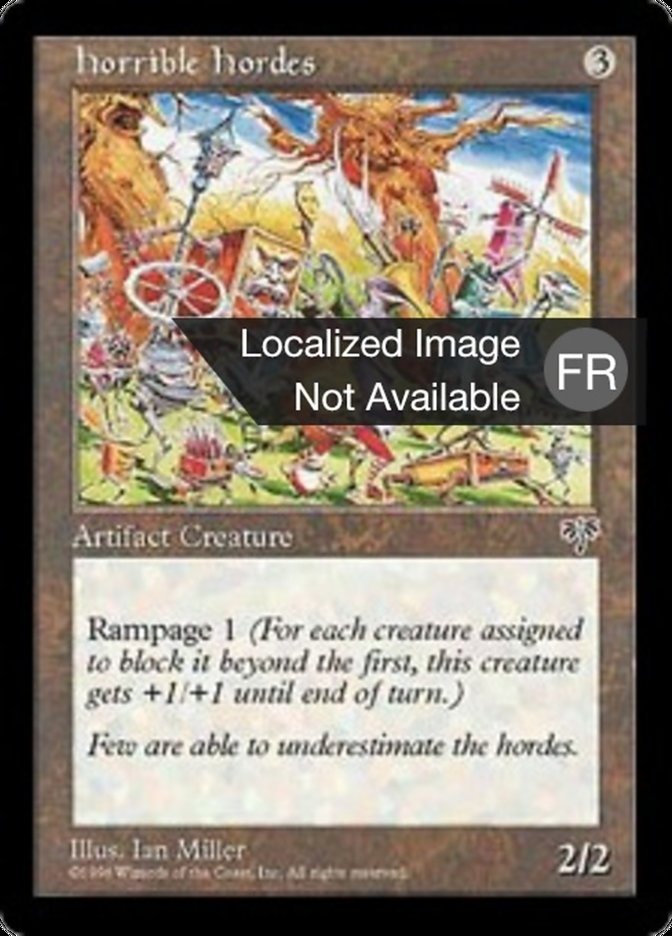 Hordes horribles
