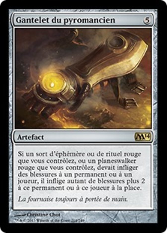 Gantelet du pyromancien