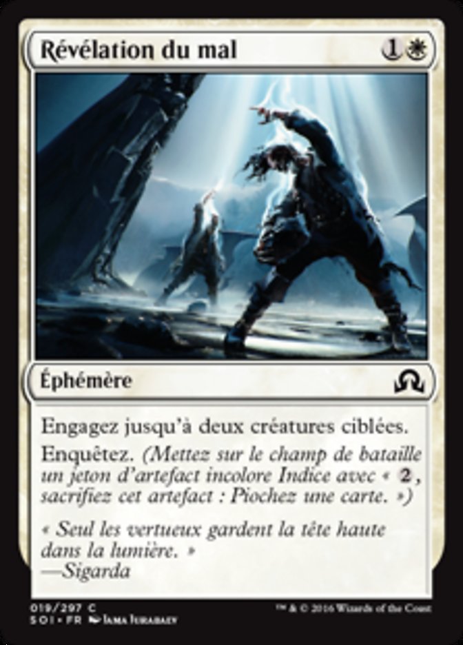 Révélation du mal