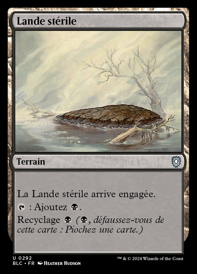 Lande stérile