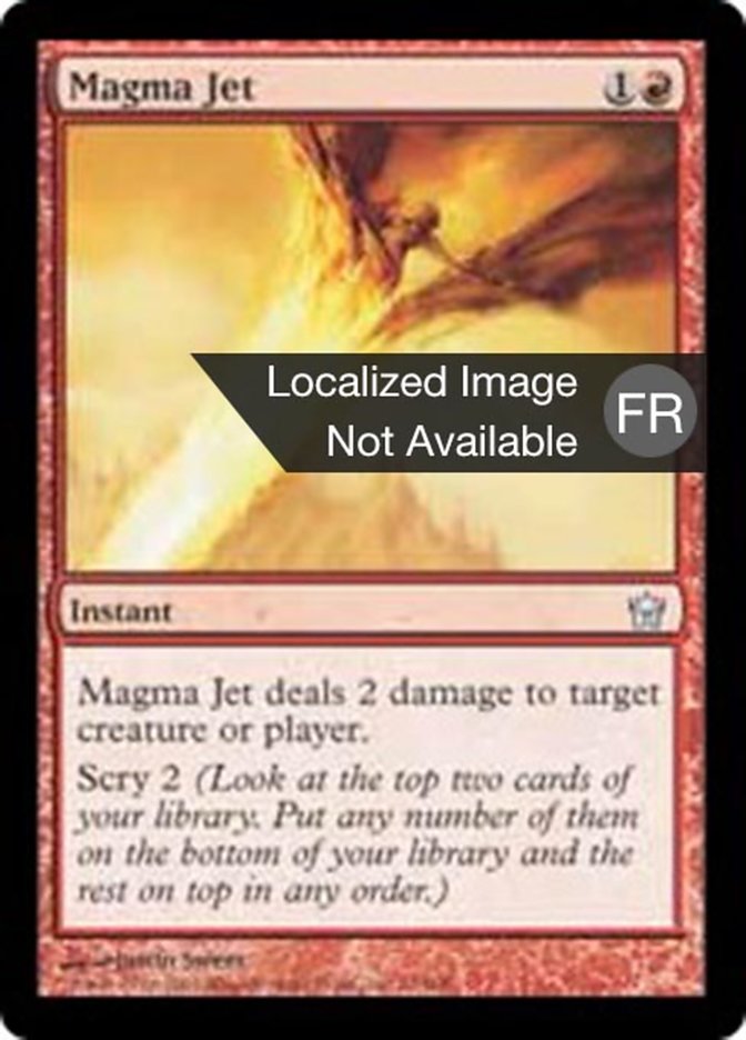 Jet de magma